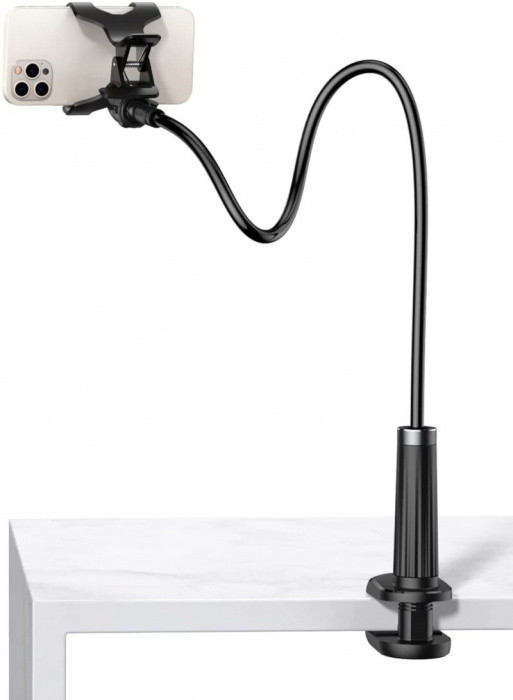 Держатель UGREEN LP113 Multifunction Phone Clip Stand 90cm (Black) 80906, фото 1