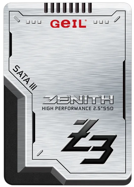 Твердотельный накопитель 1000GB SSD GEIL GZ25Z3-1TBP ZENITH Z3 Series2.5”, фото 1