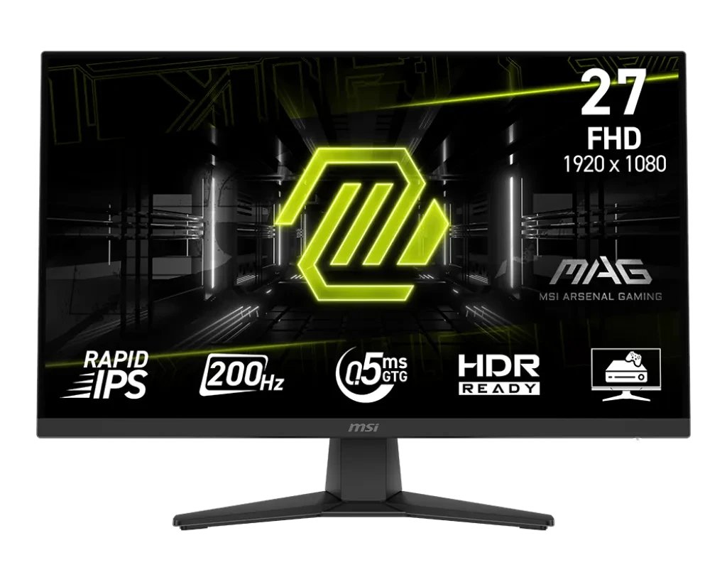 Монитор 27" MSI MAG 272F Rapid Черный, фото 1