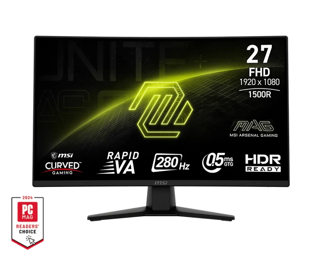 Монитор 27" MSI MAG 274CXF Rapid, фото 1