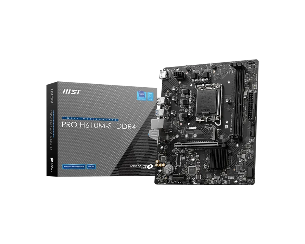 Материнская плата MSI PRO H610M-S DDR4, фото 1