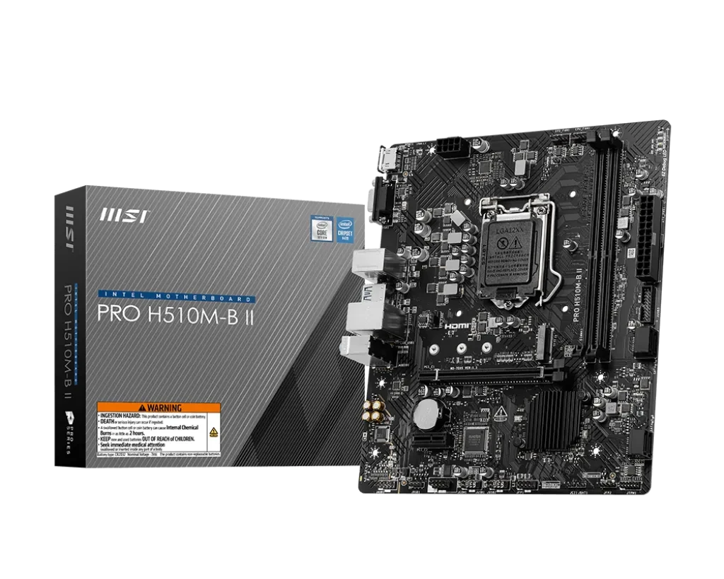 Материнская плата MSI PRO H510M-B II, фото 1