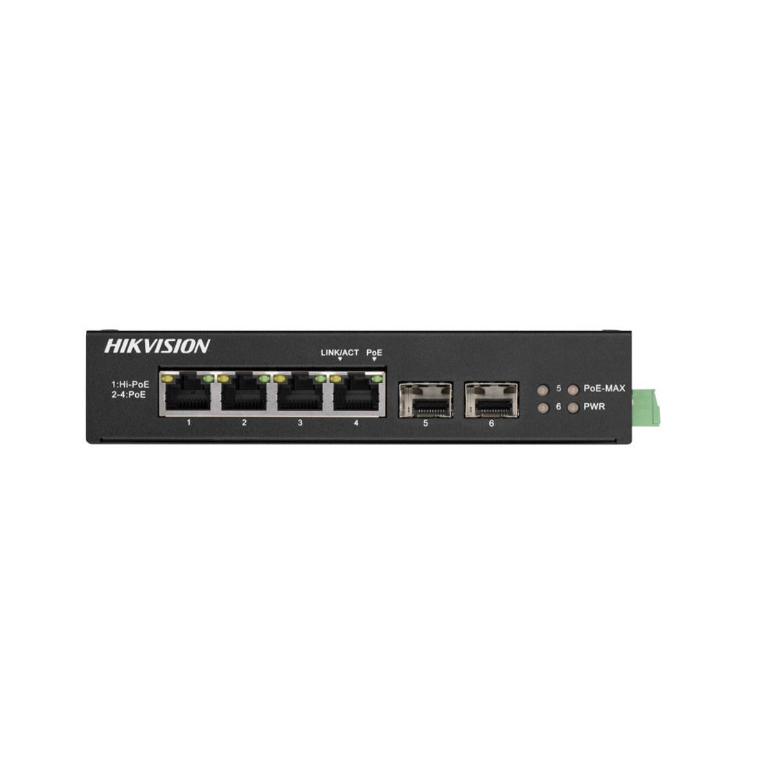 Коммутатор Hikvision DS-3T0506HP-E/HS, фото 1