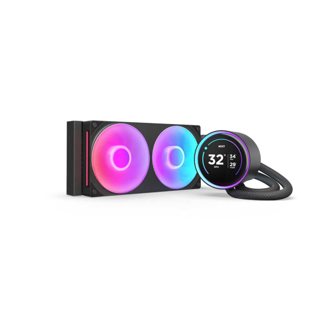 Кулер с водяным охлаждением NZXT Kraken Elite 280 RGB V2 RL-KR28E-B2 Black, фото 1