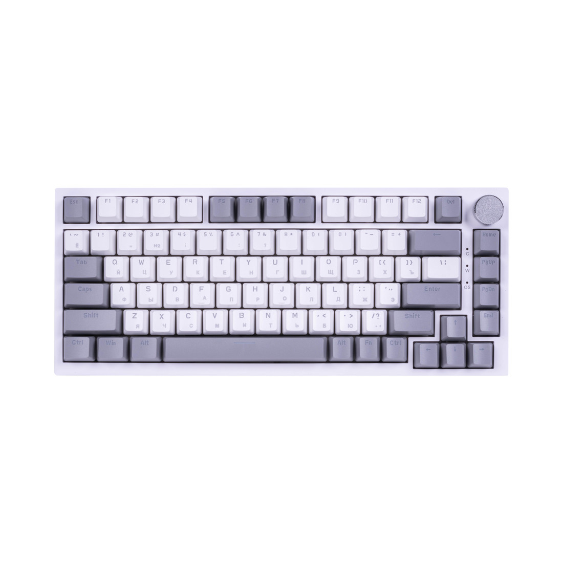 Клавиатура Ajazz AK820-AS Red Switch Белый, фото 1
