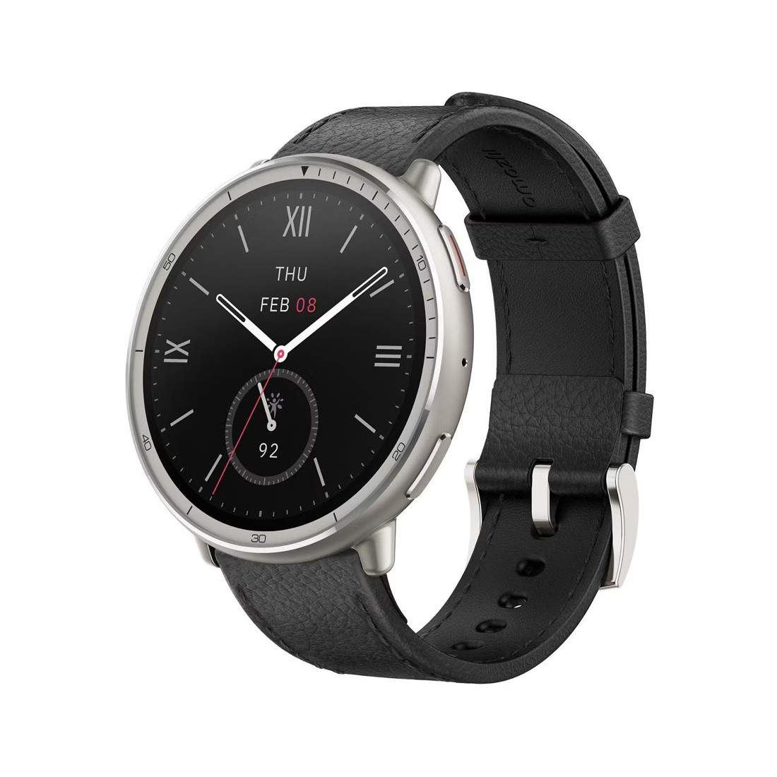 Смарт часы Amazfit Active 2 Round A2437 Black Leather, фото 1