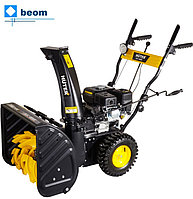 Снегоуборщик HUTER SGC 4800E ( 7 л.с | 73кг | захват см 56 | 5 вперед / 2 назад | Электростартер от сети 220В + Ручной | Бензин)