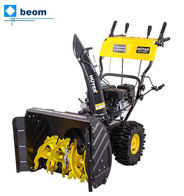 Снегоуборщик HUTER SGC 4800EX ( 7 л.с | 80 кг | захват см 68 | 6 вперед / 2 назад | Электростартер от сети 220В + Ручной | Бензин)