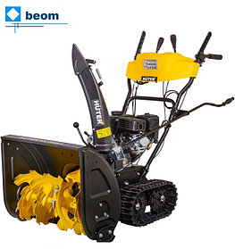 Снегоуборщик HUTER SGC 6000CD ( 8 л.с | 102 кг | захват см 62 | 6 вперед / 2 назад | Подогрев ручек | Гусеница | Фары | Бензин)