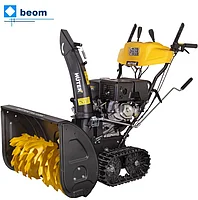 Снегоуборщик HUTER SGC 8100C ( 13 л.с | 131 кг | захват см 70 | 6 вперед / 2 назад | Подогрев ручек | Гусеница | Фары | Бензин)