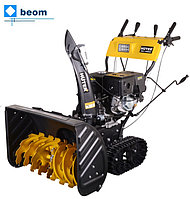 Снегоуборщик HUTER SGС 11000CD ( 15 л.с | 120 кг | захват см 70 | 6 вперед / 2 назад | Подогрев ручек | Гусеница | Фары | Бензин)