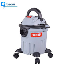 Строительный пылесос ПС-1400-15 Ресанта (1400 Вт| поток л/сек 36 | Объем бака, л 15| шланг, м 1.5 | шнур 3 м | выдув)