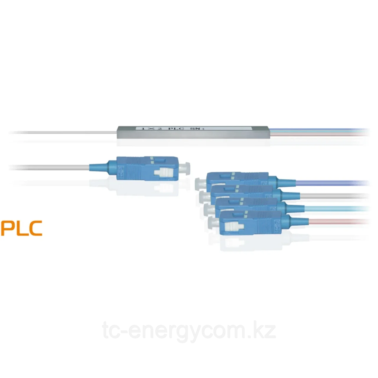 Делитель оптический планарный бескорпусный SNR-PLC-M-1x4-SC/UPC, фото 1