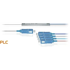 Делитель оптический планарный бескорпусный SNR-PLC-M-1x4-SC/UPC