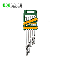 Набор гибких гаечных ключей с трещеткой 5шт  8,10,12,13,14мм Jadever