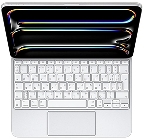Magic Keyboard for iPad Pro 11 inch (M4) Russian White Model A2975, фото 1