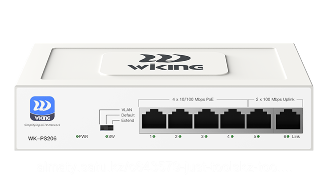 WK-PS206 PoE коммутатор