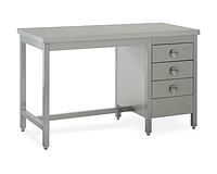 Медицинский рабочий стол (с ящиками)