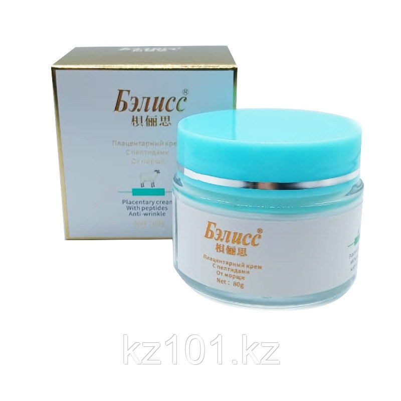 Крем плацентарный с пептидами от морщин "Бэлисс Green" , 80 г