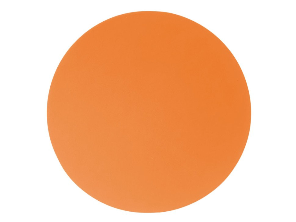 ПАТЧ КРУГ soft-touch (оранжевый ) 6,0 х 6,0 см, фото 1