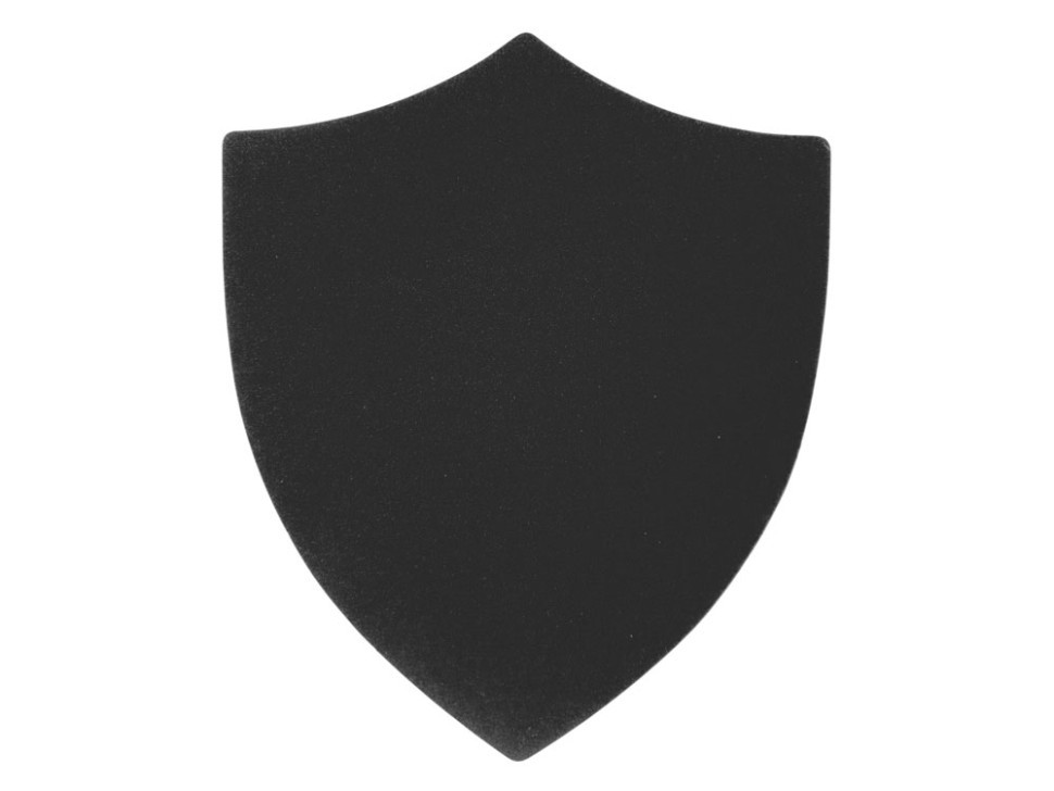 ПАТЧ ЩИТ nubuk (чёрный) 6,6 х 5,5 см, фото 1