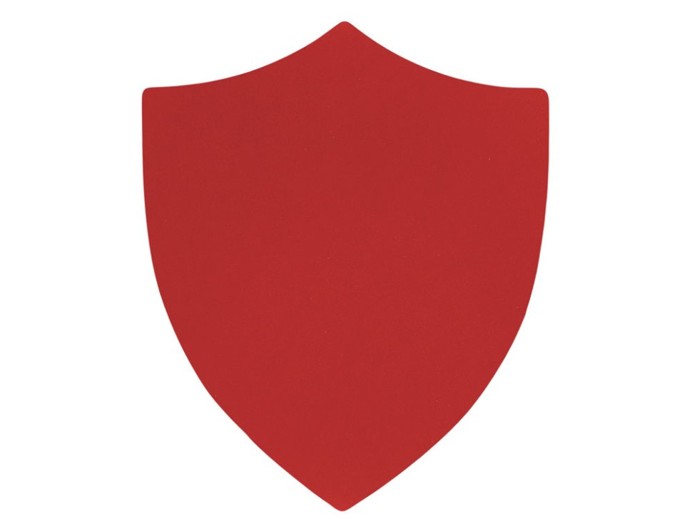 ПАТЧ ЩИТ soft-touch (красный) 6,6 х 5,5 см, фото 1