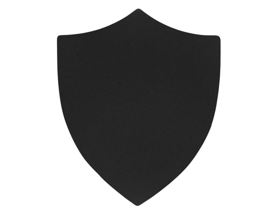 ПАТЧ ЩИТ soft-touch (чёрный) 6,6 х 5,5 см, фото 1