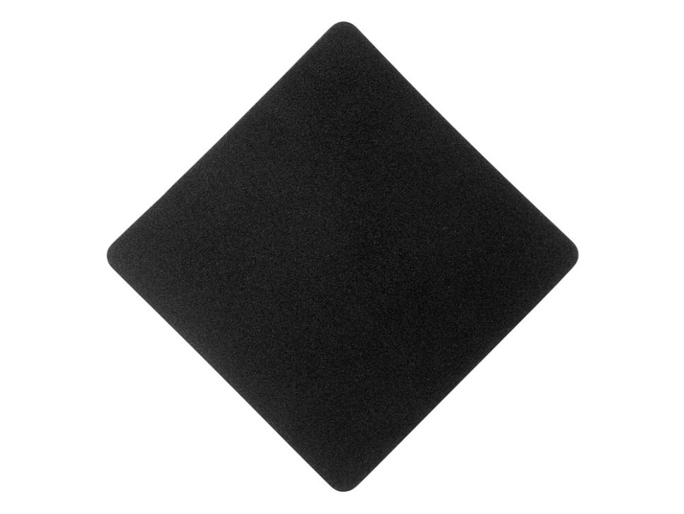 ПАТЧ РОМБ nubuk (чёрный) 7,6 х 7,6 см, фото 1