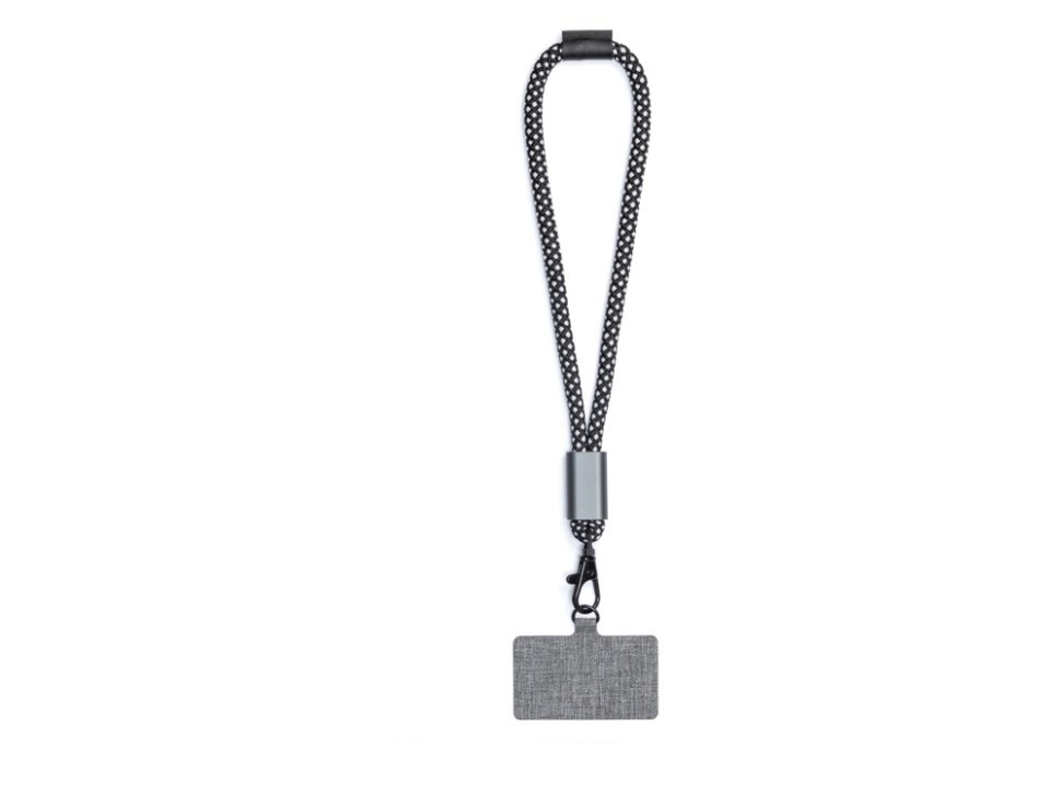 Ремешок-держатель для телефона на запястье Lany Wristband Eco, серый, фото 1