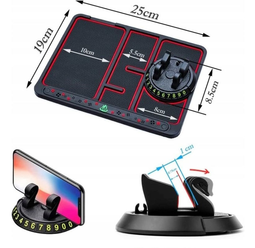 Силиконовый коврик 4В1 JA-45, фото 1