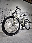 Фисташковый Велосипед "TSUNAMI" SNM100. FIX + Singlespeed 2 в 1. Фикс. Сингл. ТСУНАМИ. Цунами. Pistachio. Рама M., фото 7