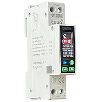 GWS9-DW — умный Wi‑Fi автоматический выключатель с ЖК-дисплеем и управлением через Tuya