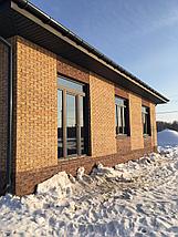 Лицевой керамический кирпич Слоновая Кость Береста одинарный 1.0НФ, фото 5