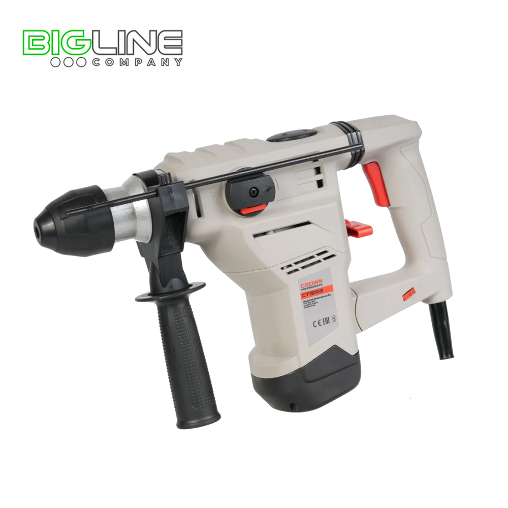 CROWN  СТ 18102 Перфоратор , SDS+, КЕЙС (2)