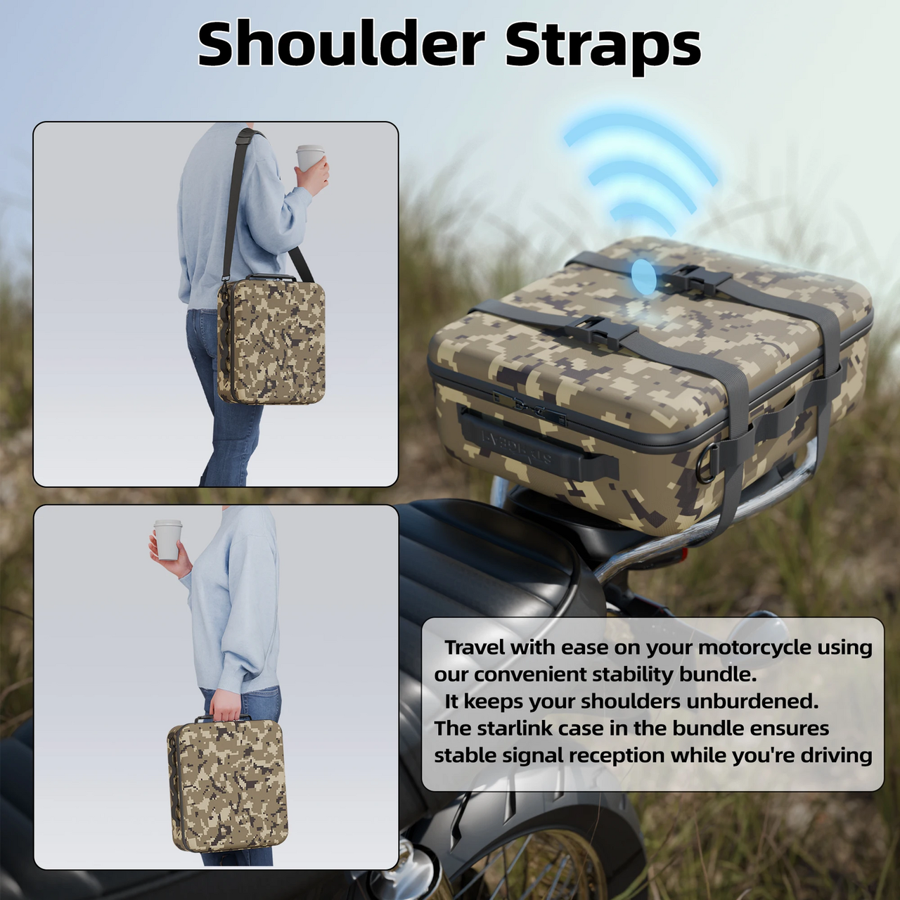 Мини-чехол Starlink, водонепроницаемая дорожная сумка Power Bank для Starlink Mini Dish противоударное, фото 1