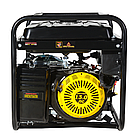 Портативный бензогенератор Huter, DY6500LX, фото 3