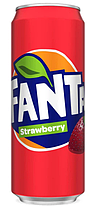 Fanta Strawberry 330ml Иордания (24шт-упак)