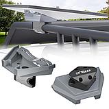 Антивандальный кронштейн-стойка для Starlink Mini — алюминиевый, с замком безопасности, для круглых труб, фото 2