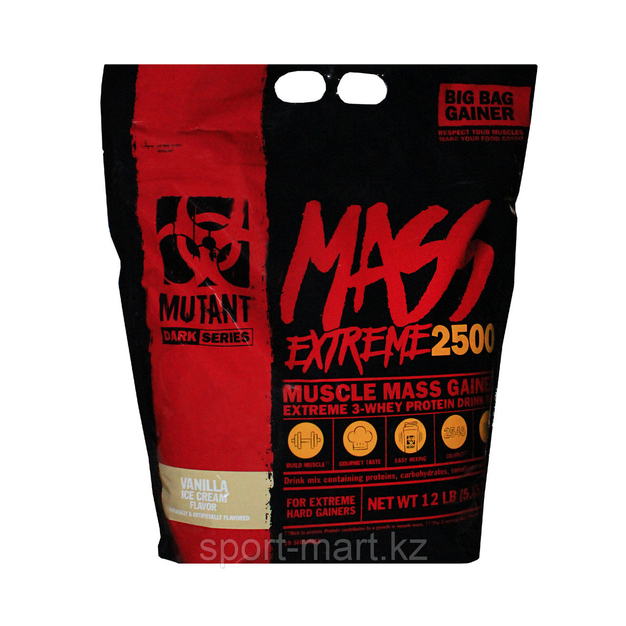 Гейнер восстановитель Mutant Mass XXXTREME 2500 19 порций 5450 гр, фото 1