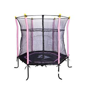 Батут детский пружинный Leap 140см