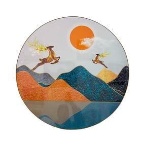 Канвасная картина с камнями Chubu-Sangaku 80 см