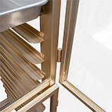 Шкаф шпилька для подносов Золотистый, фото 4