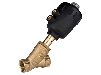 Клапаны запорные с пневмоприводом