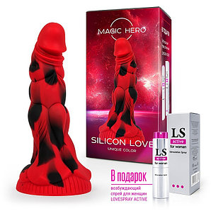 ФАЛЛОИМИТАТОР L 20 см D 4.5 см, силикон, арт. MH-13039