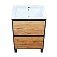 Комплект Тумба с умывальником Сиена 60 с умывальником Amelia 60 (напольный), фото 7