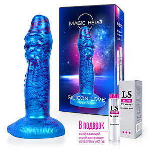 ФАЛЛОИМИТАТОР L 22.5 см D 5.4 см, силикон, арт. MH-13036