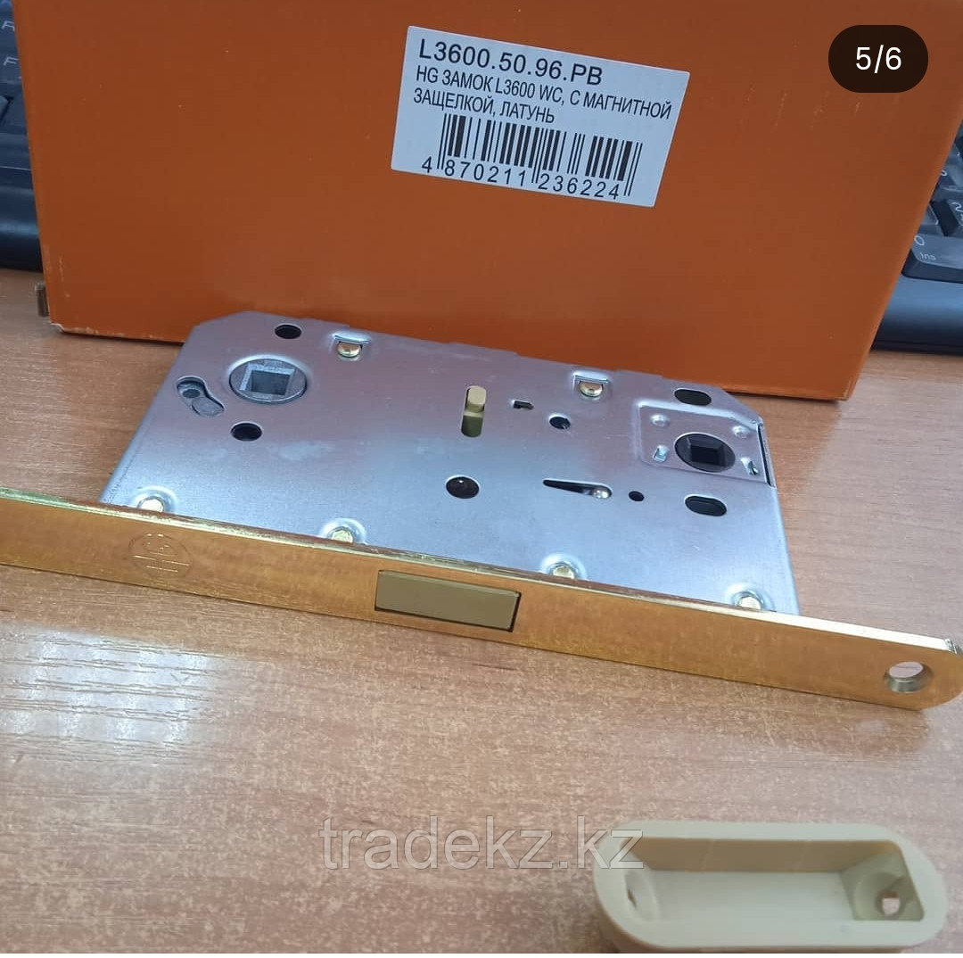 HIGHGRADE L3600.50.96.MB HG замок WC с магнитной защёлкой матовая латунь 4870246987856