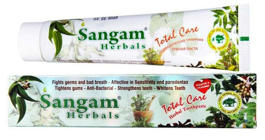 Зубная паста Sangam Herbals, 100 г