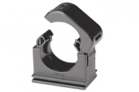 Держатель с крышкой DN 7 мм, полиамид, цвет чёрный (PASW07N)