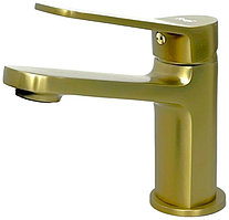 Смеситель для раковины Frap F1061-3 Золотой Сатин